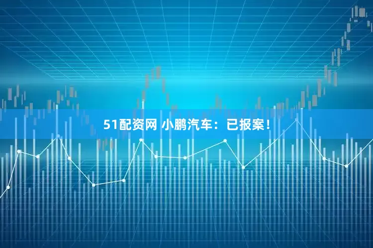 51配资网 小鹏汽车：已报案！